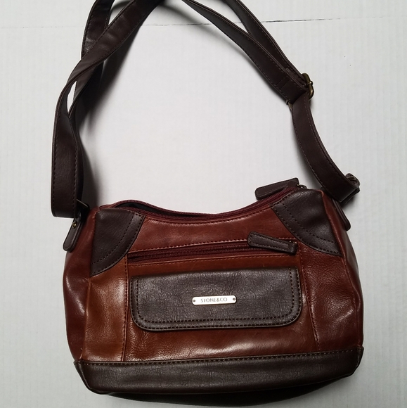 Stone & Co. Handbags - Stone & Co brown leather purse.